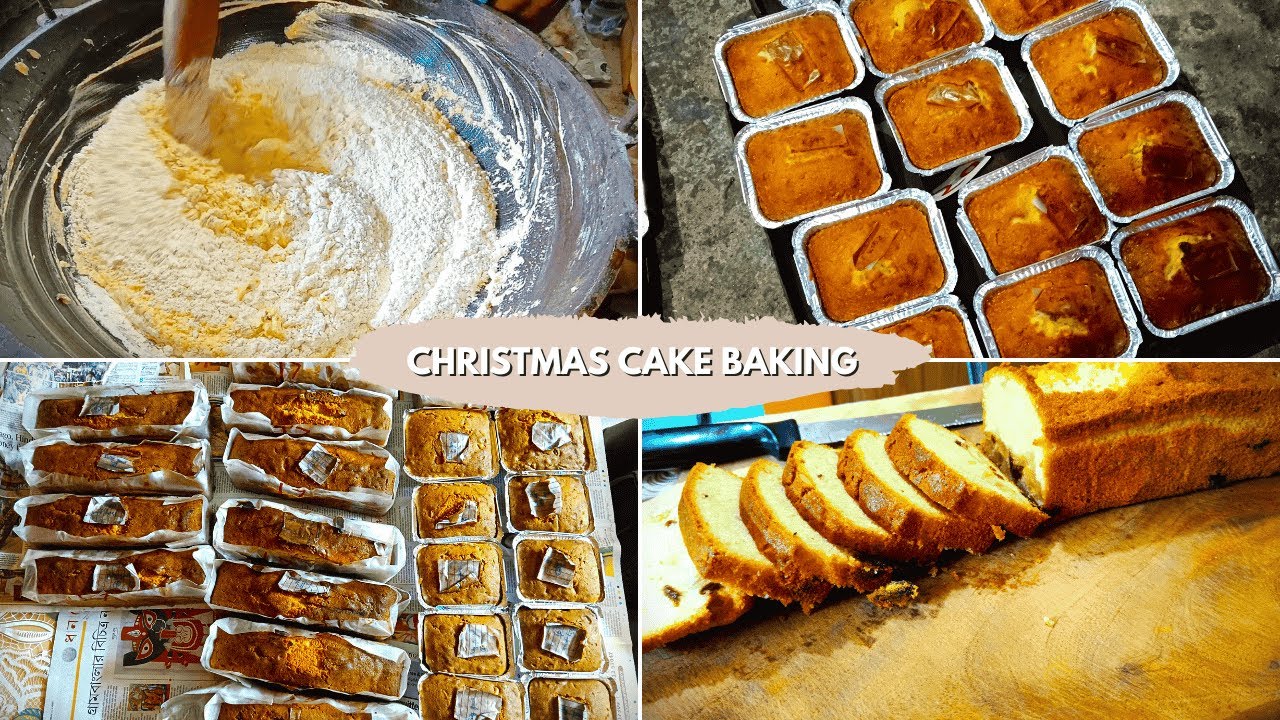 Magical Christmas Cake Making in a Kolkata Bakery - Traditional Fruit Cake Recipe 🎄✨