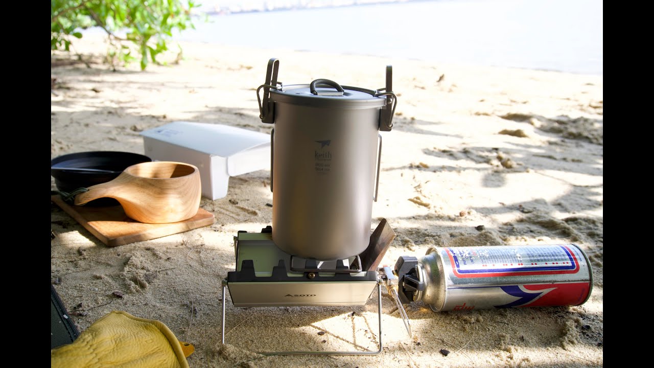 DAY BIKEPACKING | Keith Multifunctional Titanium Cooker Field Test | Swedish Meatballs with Rice