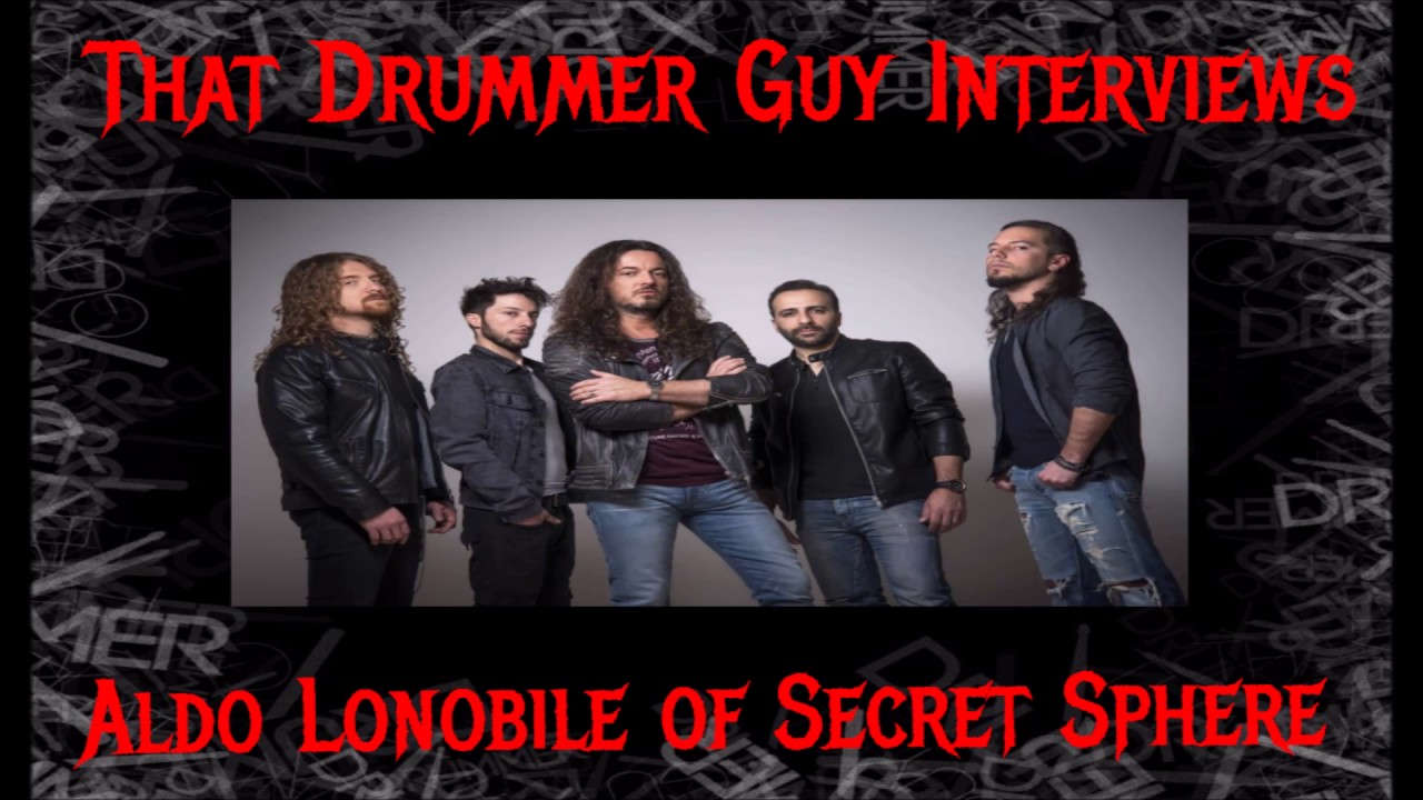 That Drummer Guy Interviews Aldo Lonobile of Secret Sphere