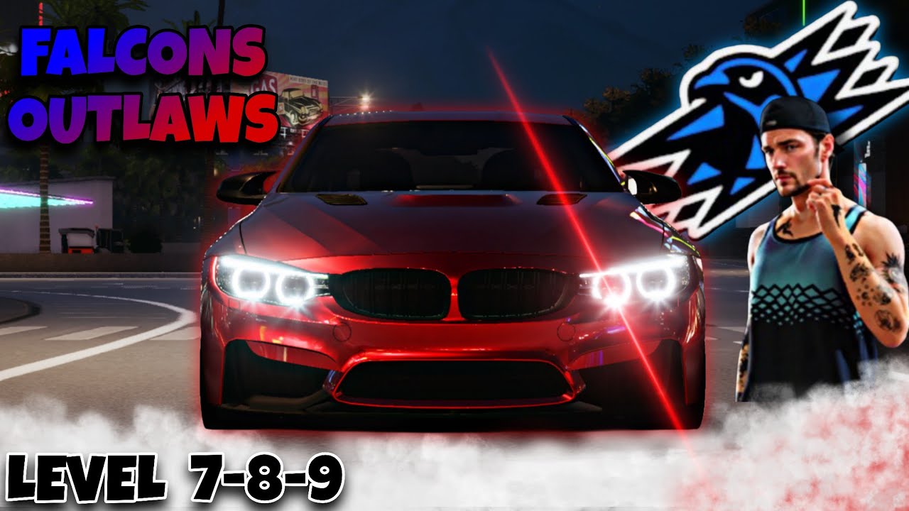 BMW M4 F82 UPGRADED Beast Takes Over Falcons Outlaws | Levels 7–9 | CarX Street