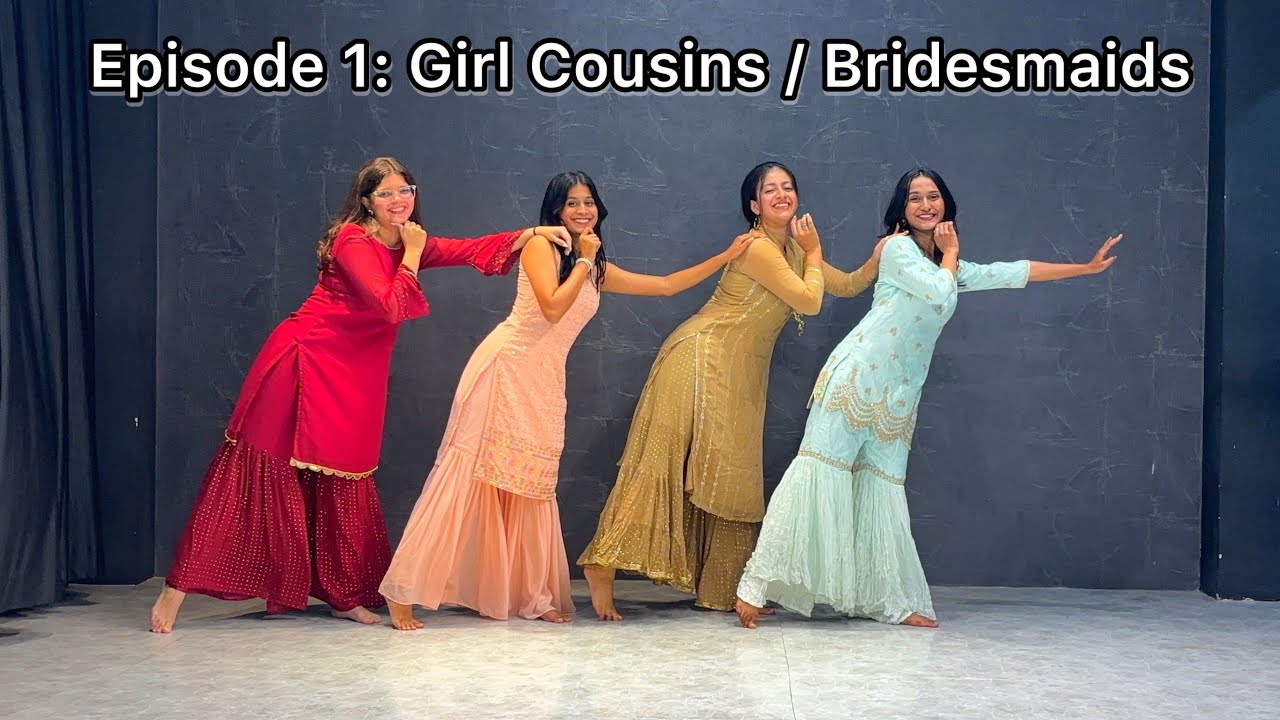 Kudiye Ni | Sangeet Series 2024 | Bridesmaids |Girl Cousins  | Dancehood By Mehek