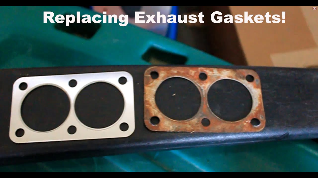 How to fix your exhaust leaks (Gasket Replacement) 1979 Volkswagen Rabbit