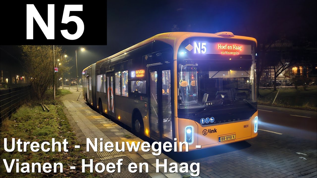 U-OV lijn N5: Utrecht - Nieuwegein - Hoef en Haag  | Transdev Utrecht | Transdev 9631 | 2026
