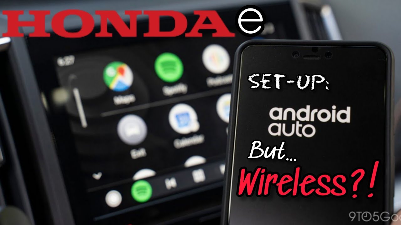Honda E | Беспроводная настройка Android Auto (Великобритания)