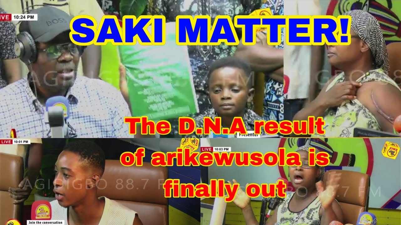 The DNA result of Arikewusola Saki is out… #oriyomihamzat #kokoroalate KOKORO ALATE ORIYOMI HAMZAT