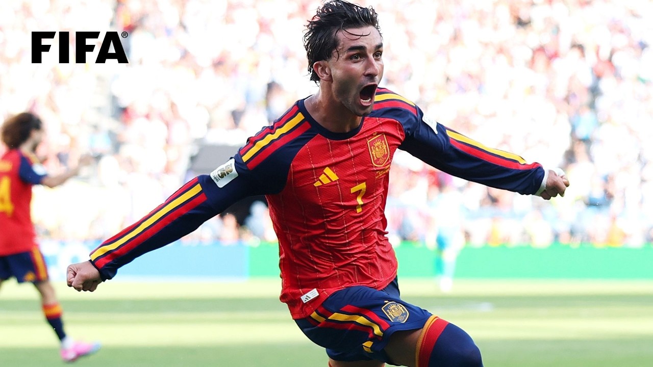 15 Minutes Of Spain's Goals At The FIFA World Cup (2014-2026)