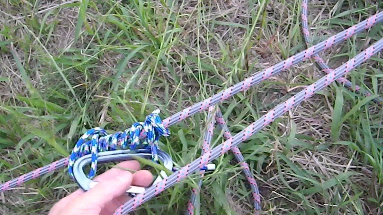 ロープワークを動画で説明【１／３倍力システム】