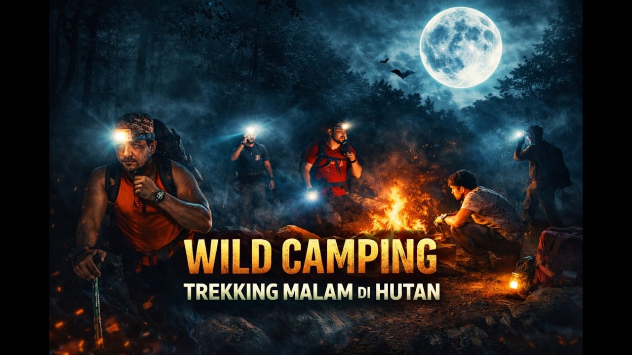 Bermalam di Dataran Minda Gunung Ledang / Pengalaman  Malam di Hutan