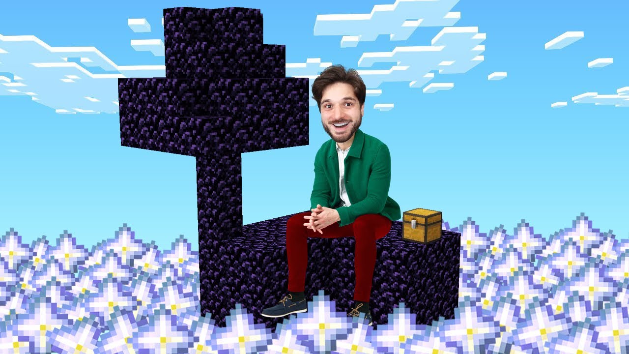 EM 2025 O SKYBLOCK É FEITO DE OBSIDIANA!