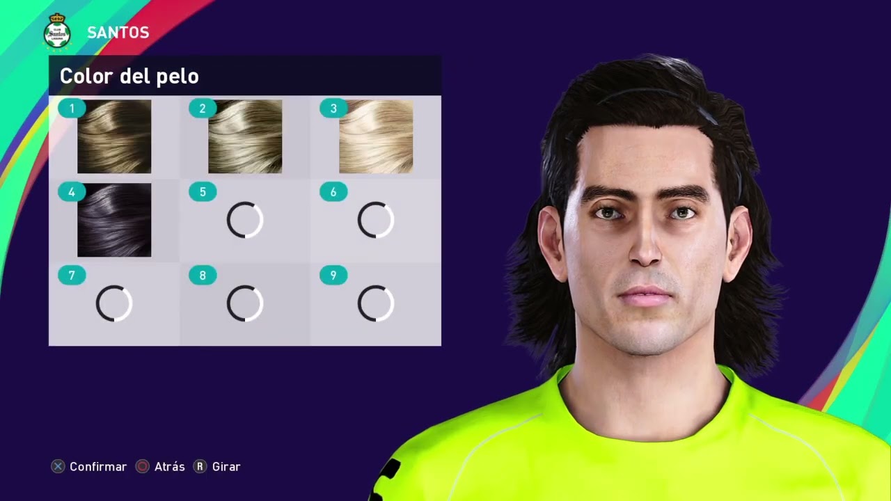 PES 2021 Santos Carlos Acevedo