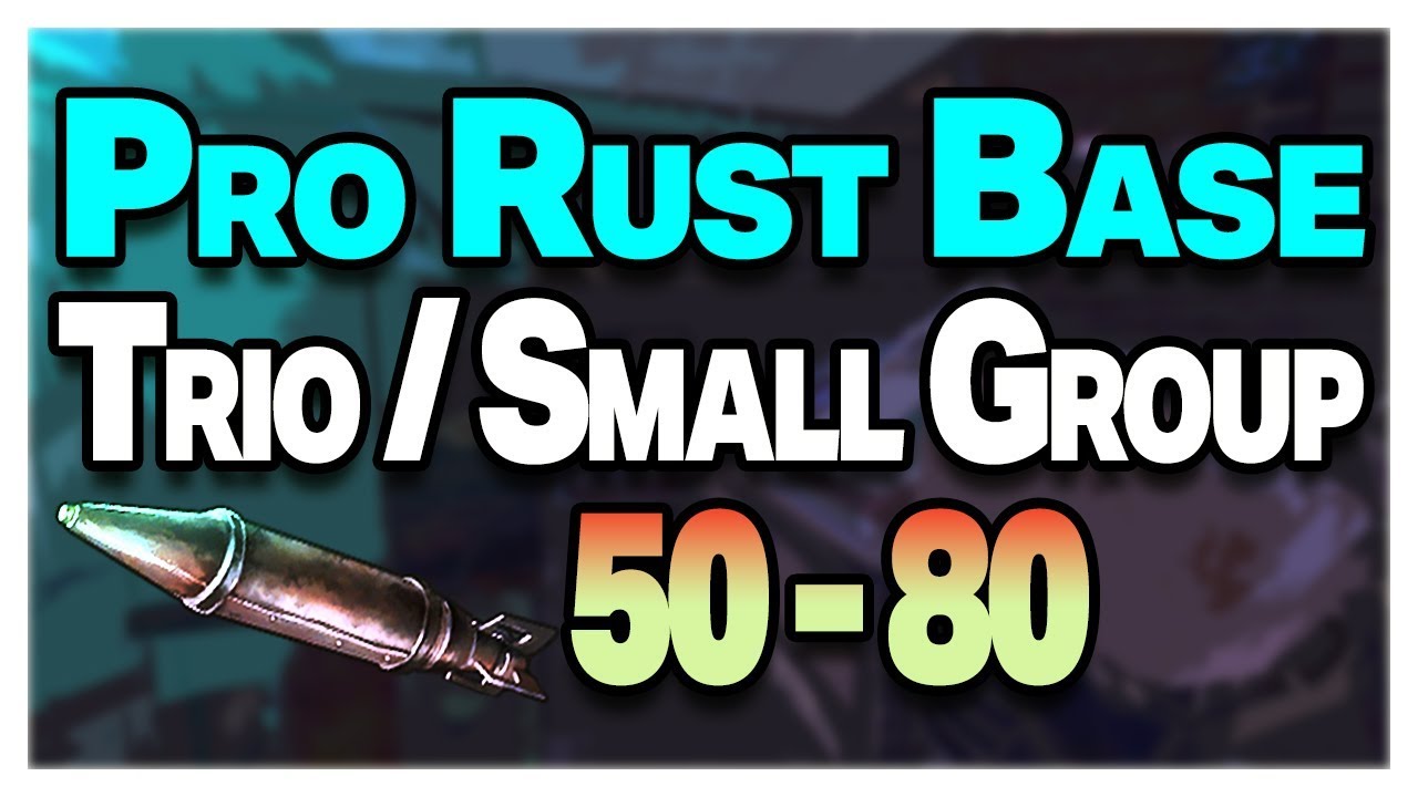 Rust Trio / Group Base Hard to Raid | Hidden Loot