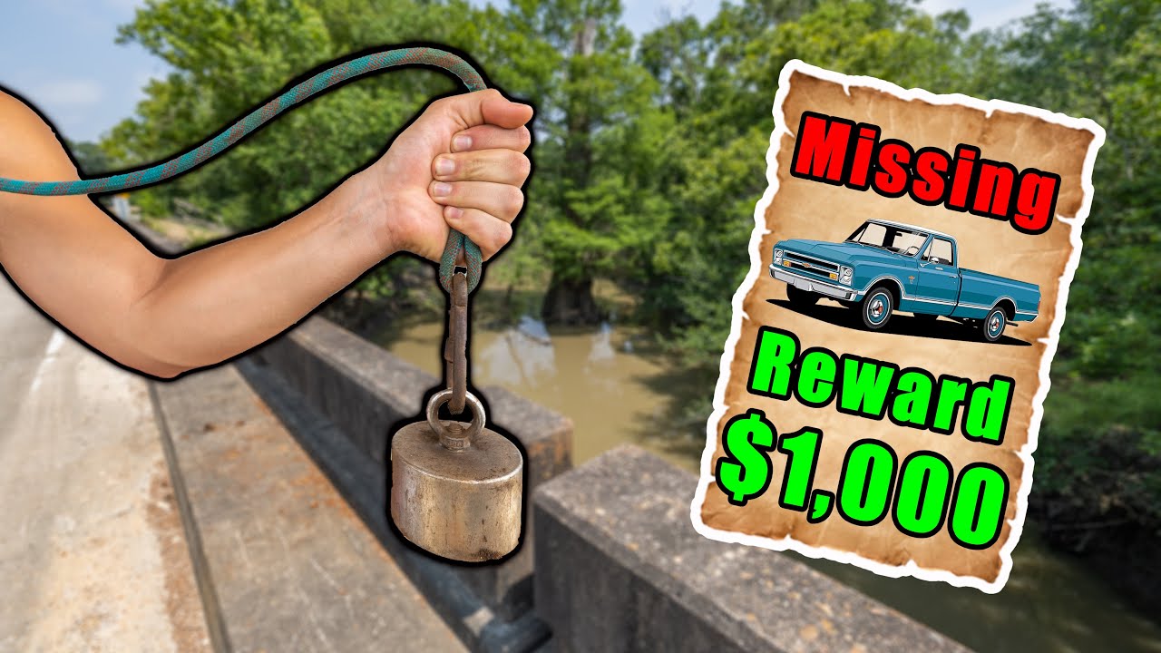 We Found A Missing Truck Magnet Fishing!