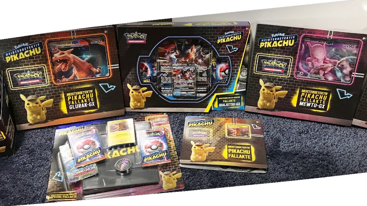 ALLE MEISTERDETEKTIV PIKACHU BOXEN! IN EINEM VIDEO! Pokemon Booster Unboxing Opening