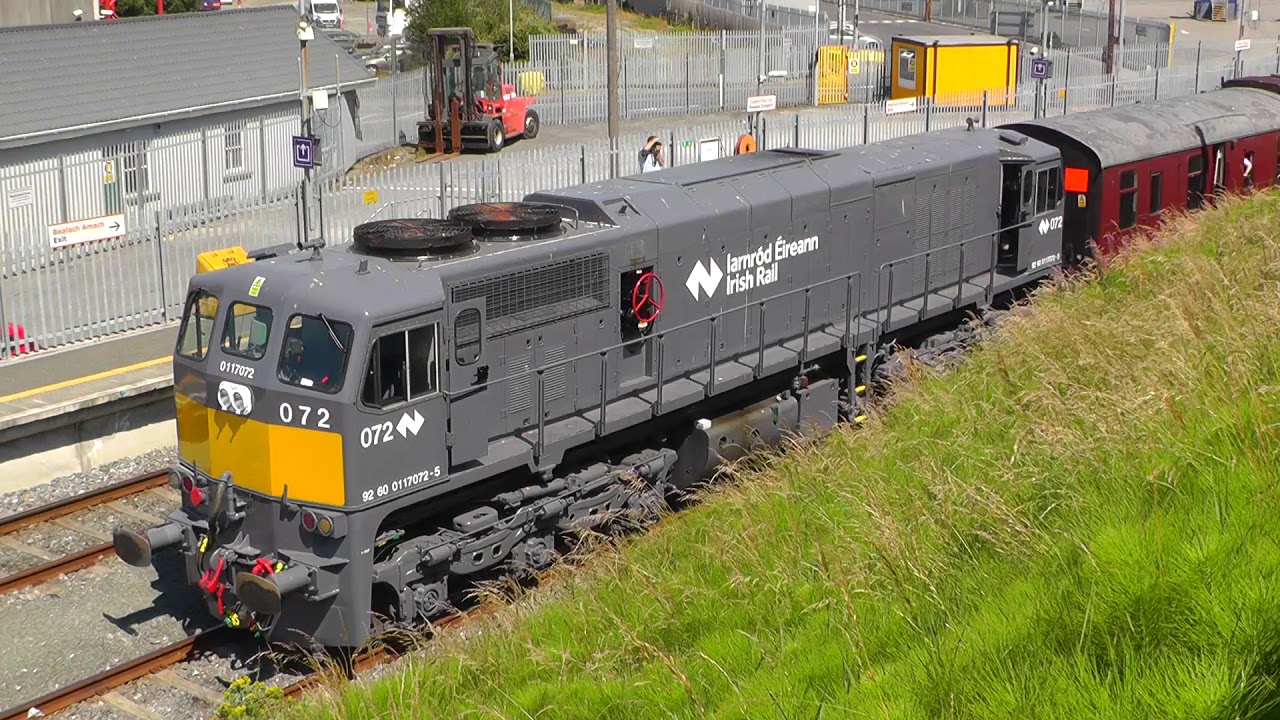 IÉ 071 class loco No. 072 on the ''Sea Breeze'' & ''The Strand'' tours - 8th of July 2018.