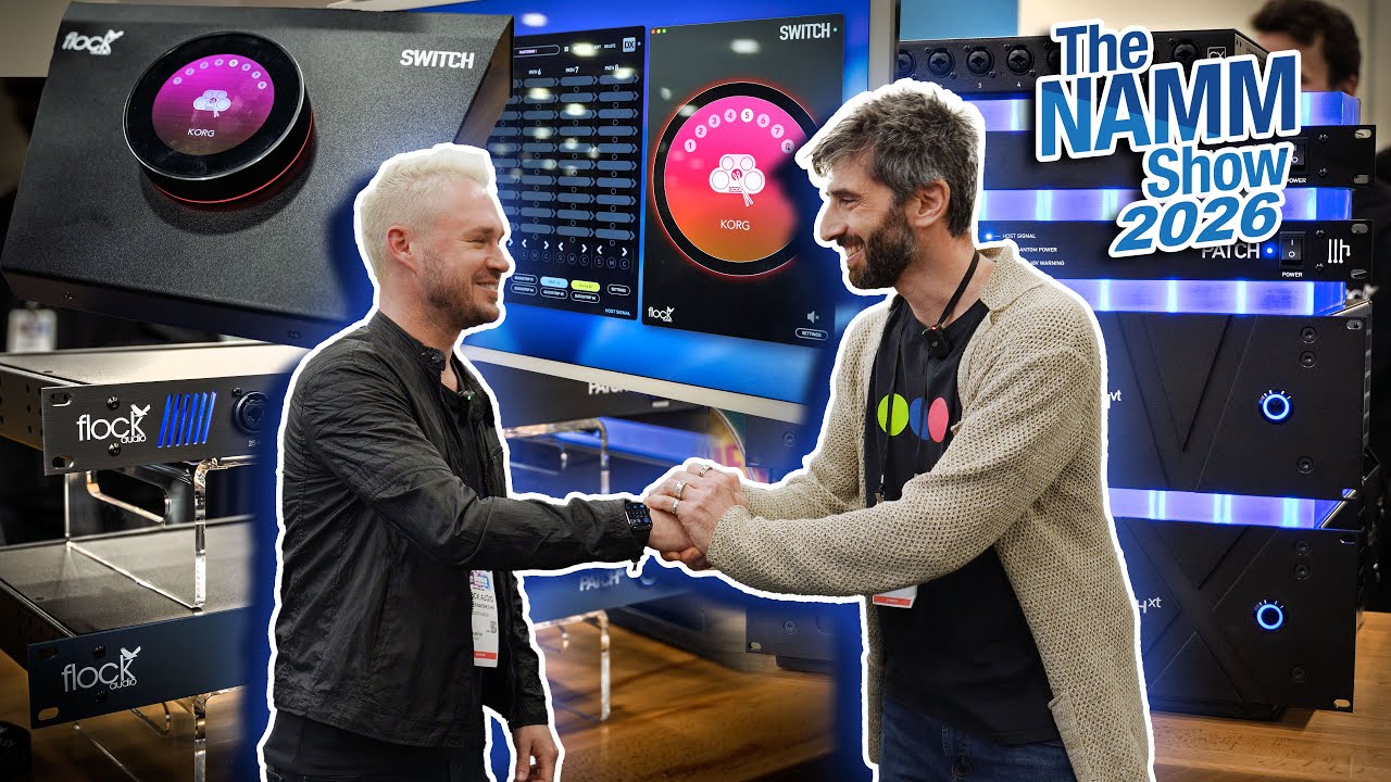 Flock Audio на выставке NAMM Show 2026: PATCH SE и SWITCH – эксклюзивное интервью.