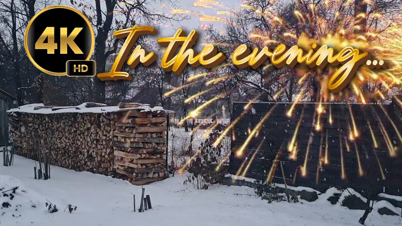 3. In the EVENING...4K - The third Screen Wallpaper. NOT use A.I. in this video.