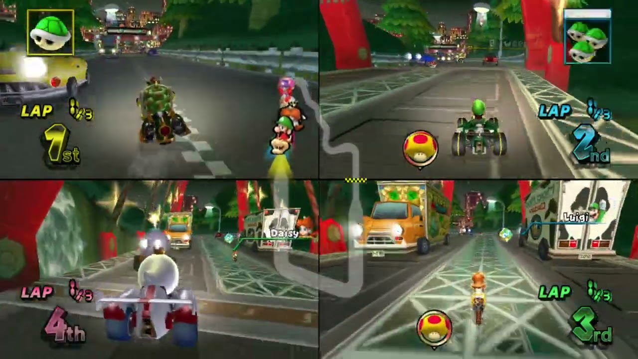 Mario Kart Wii ✦ 4 Players #136