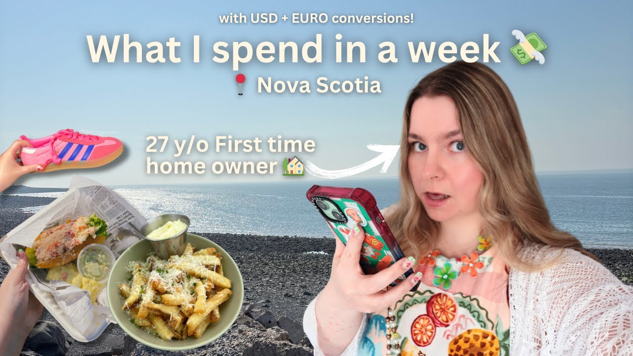 what i spend in a week | Is Nova Scotia expensive? 💸
