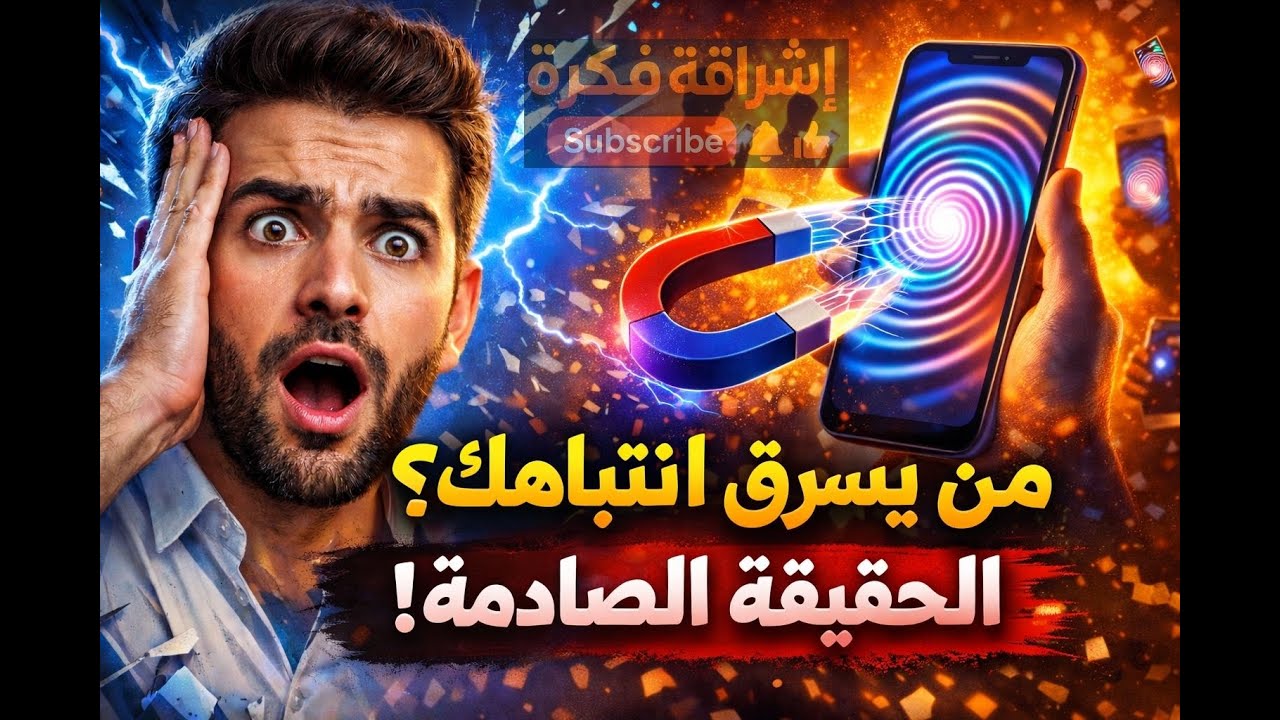 من يسرق انتباهك؟ الحقيقة الصادمة!👀