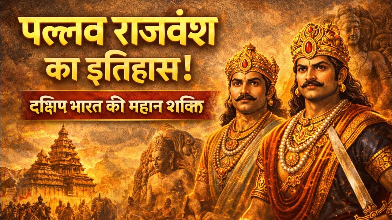 “पल्लव राजवंश का इतिहास! (Chapter-24) दक्षिण भारत की महान शक्ति”