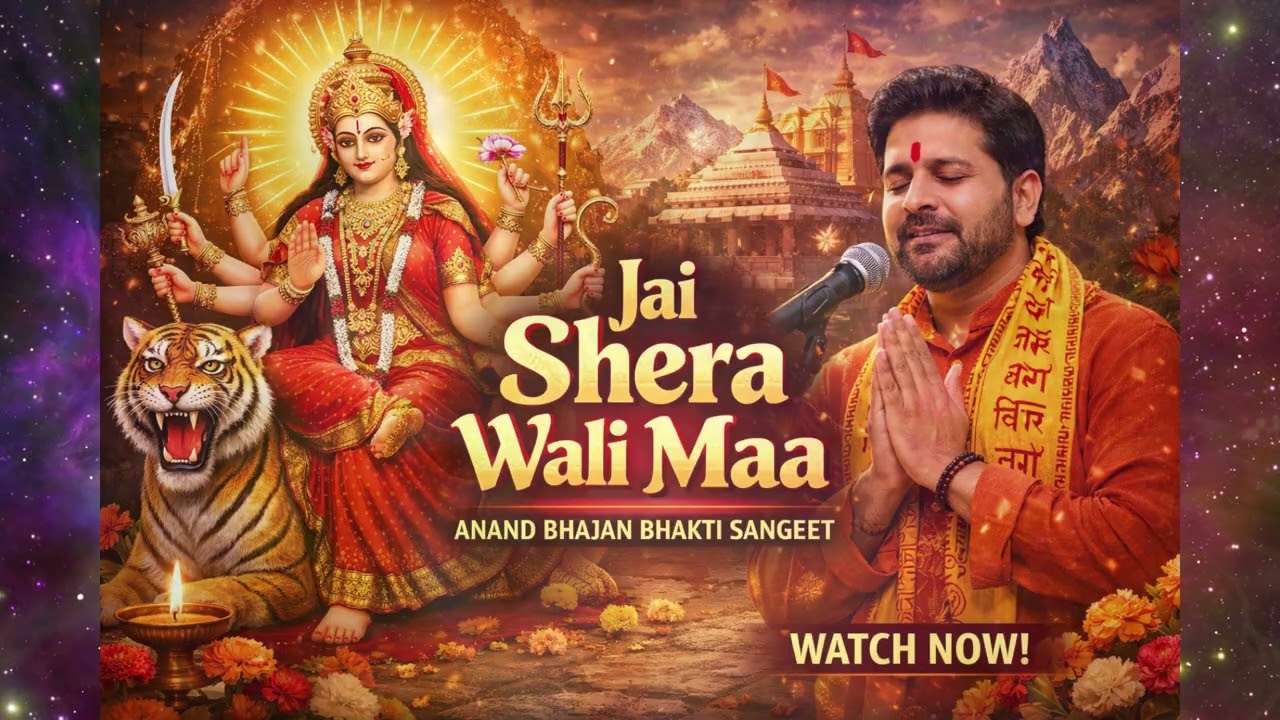 Jai Shera Wali Maa | Powerful Devi Bhajan | Anand Bhajan Bhakti Sangeet | Mata Rani Bhajan