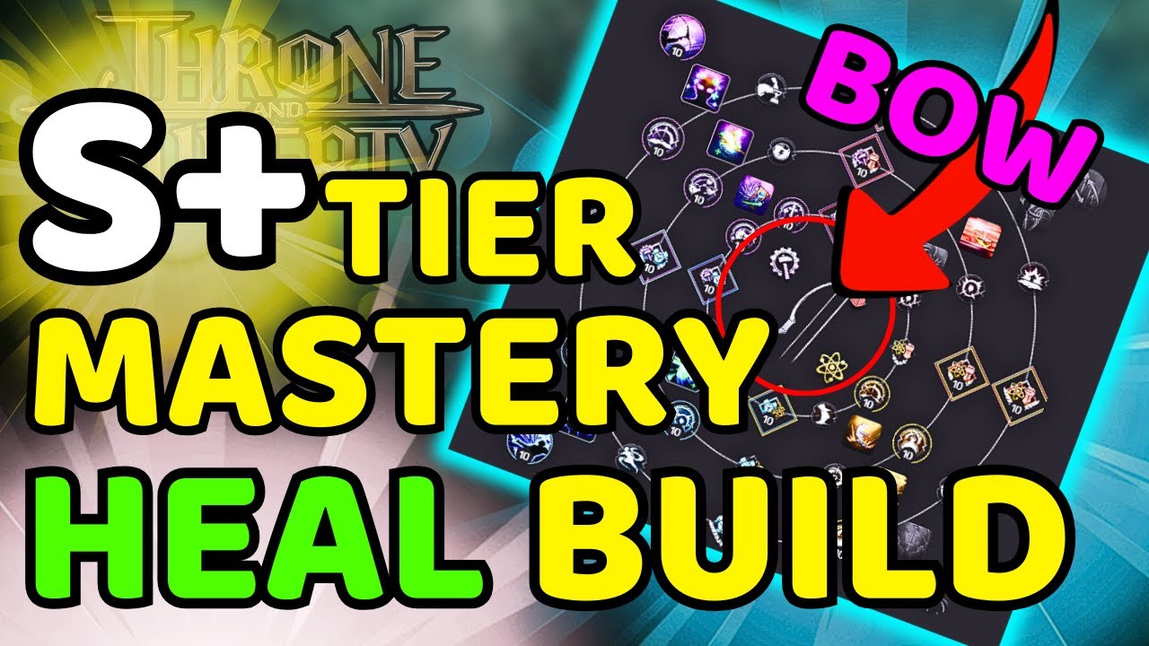 New MASTERY Bow/Wand PvP HEAL BUILD | Throne and Liberty | Bow Part 2
