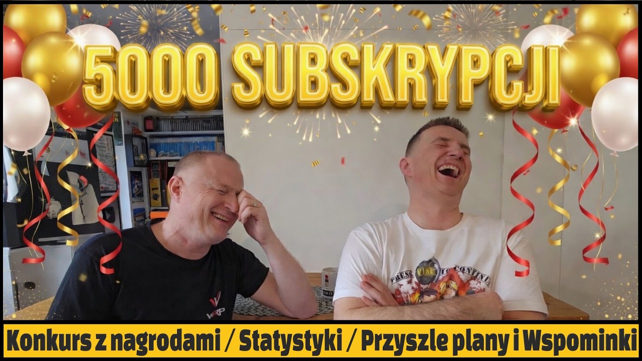5000 Subskrypcji🔥Konkurs z nagrodami, statystyki i przyszłe plany❤️#retrogaming #retrogamer #retro