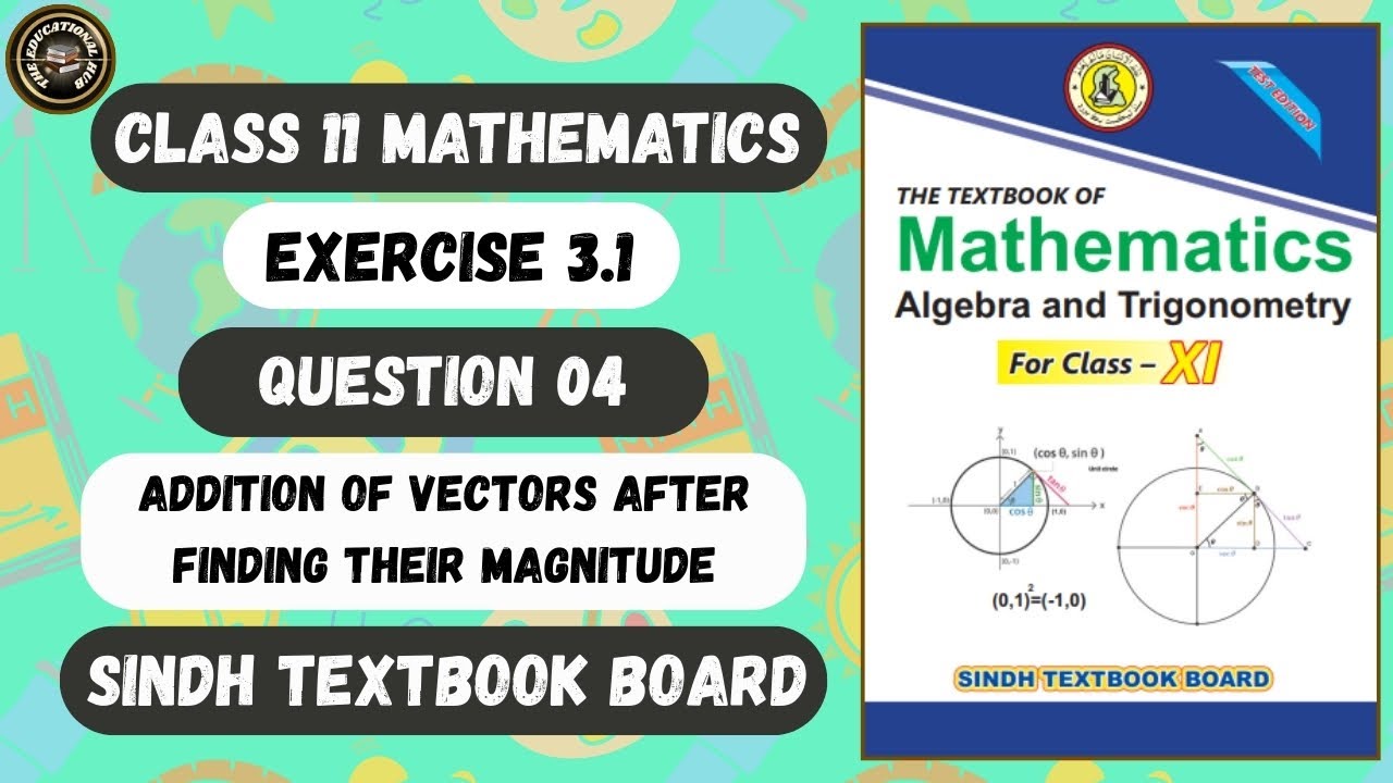 Exercise 3.1 Question 4 Complete | Magnitude & Addition of Vectors | Class 11 New Maths - BIEK