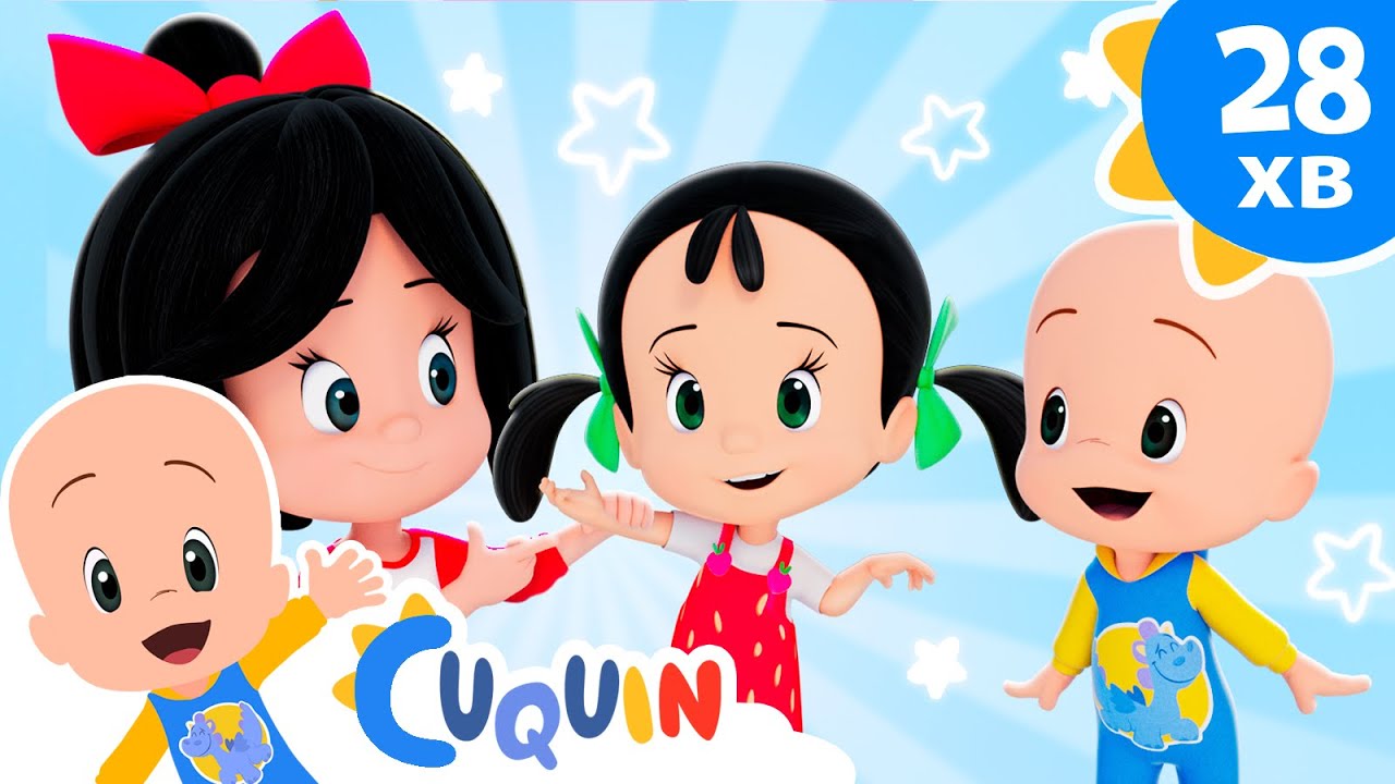 Клео та Кукiн 🙆‍♂️ Лоб, плечі, ноги, стопи 🤷‍♀️ Сборник детских песенок | Cleo & Cuquin