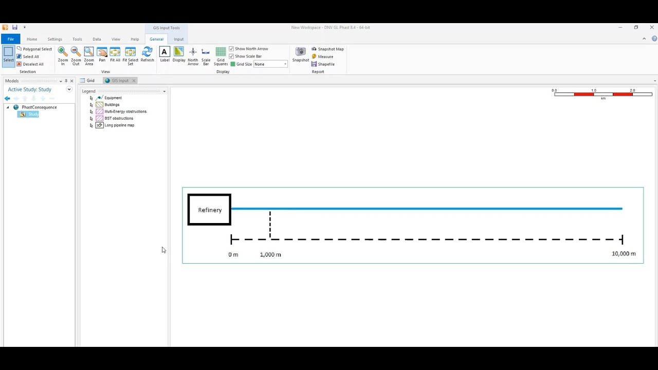How to use the new long pipeline options in Phast/Safeti 8.4
