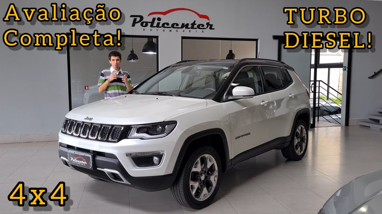 JEEP COMPASS 2018 DIESEL LIMITED 4X4 | Policenter Automóveis