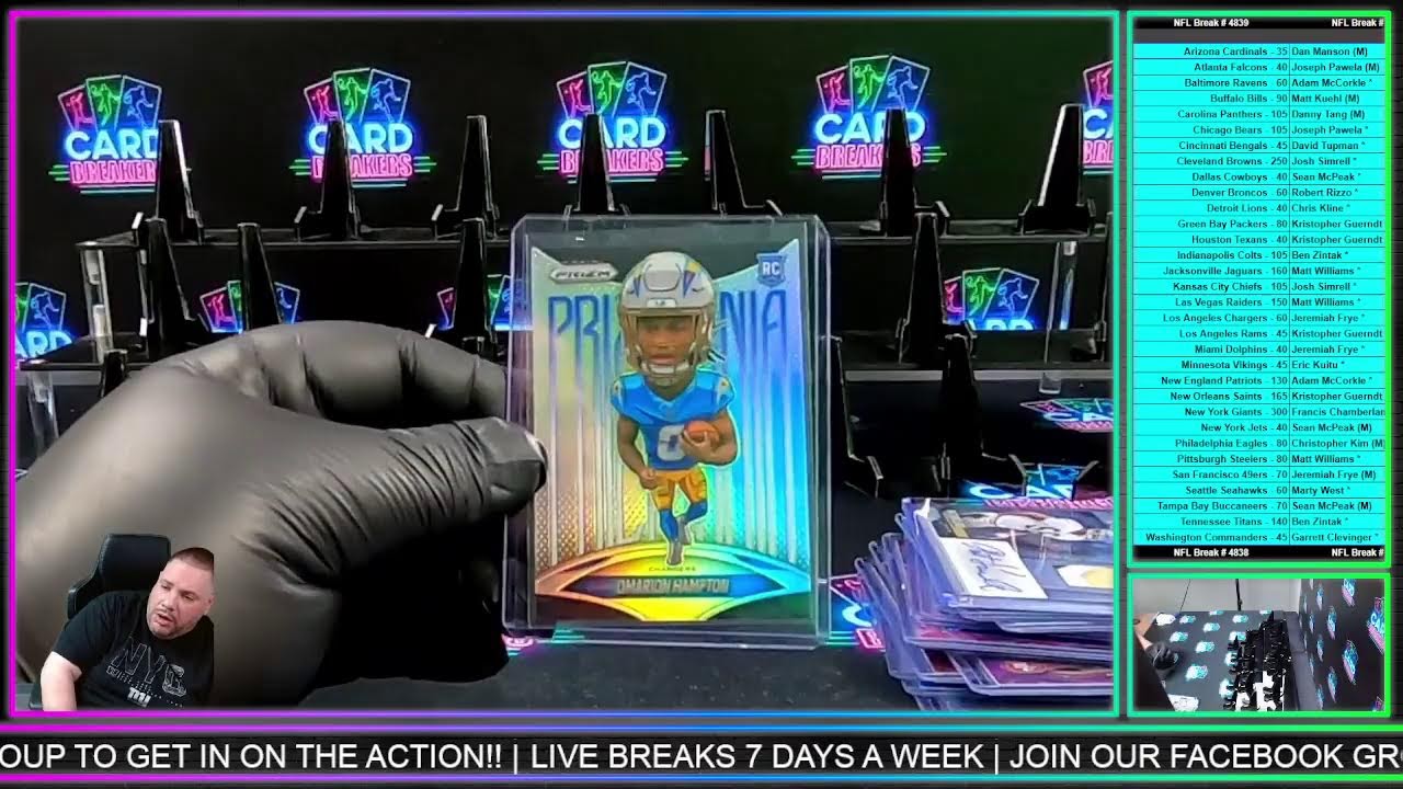 NFL BREAK # 4838