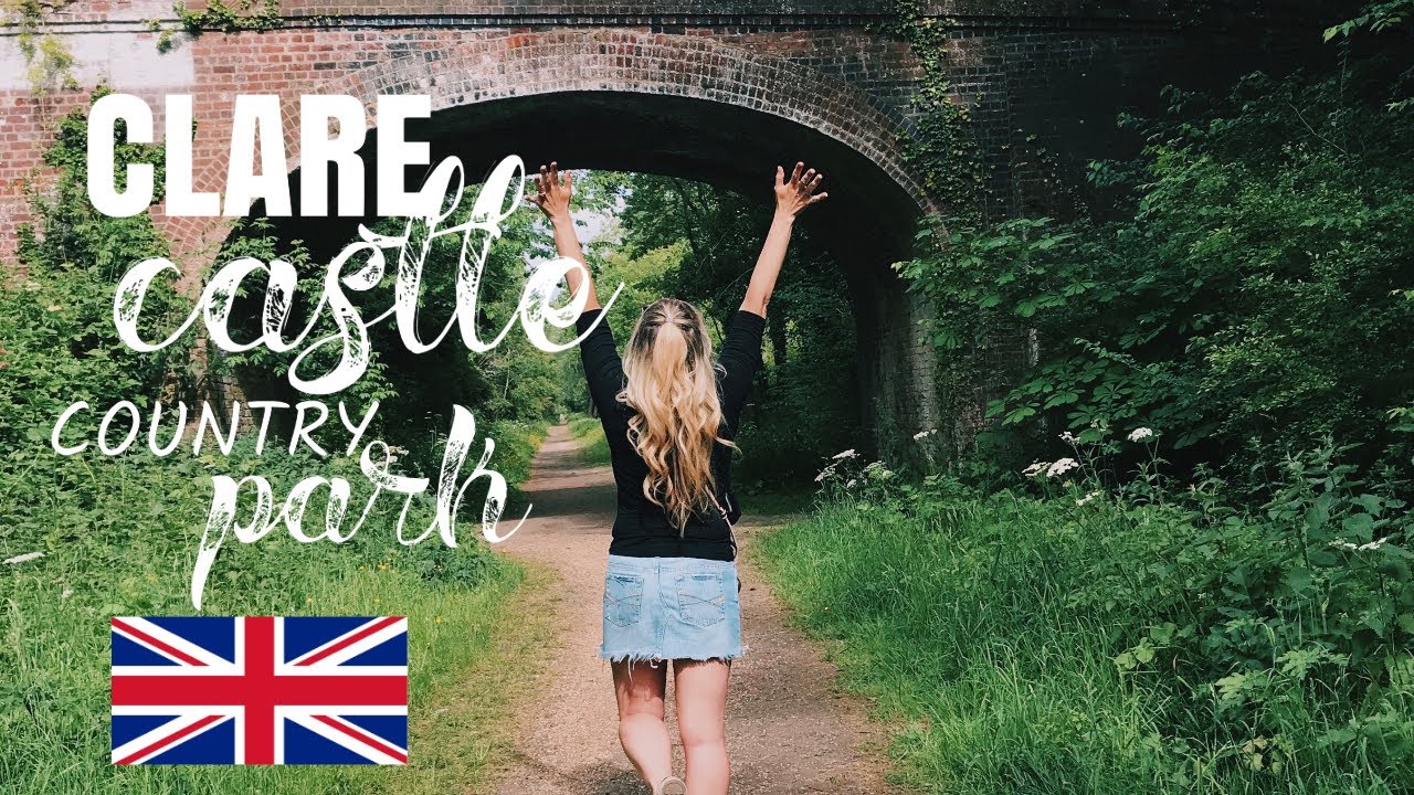 AMERICANS AT CLARE CASTLE COUNTRY PARK IN THE UK!!!