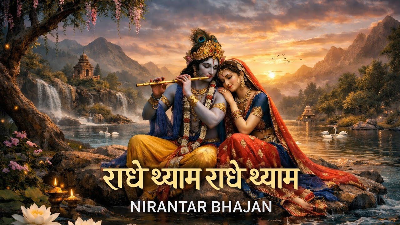 राधे श्याम राधे श्याम 💛 | प्रेम भक्ति राधा कृष्ण भजन | Nirantar Bhajan