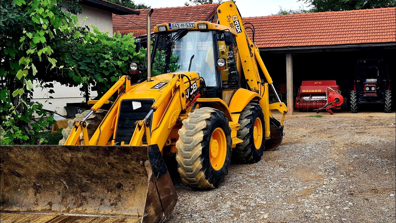 Utovar stajnjaka l JCB 4CX l Razbacivanje stajnjaka l Zetor 6245 l sa Farmtech superfex 700