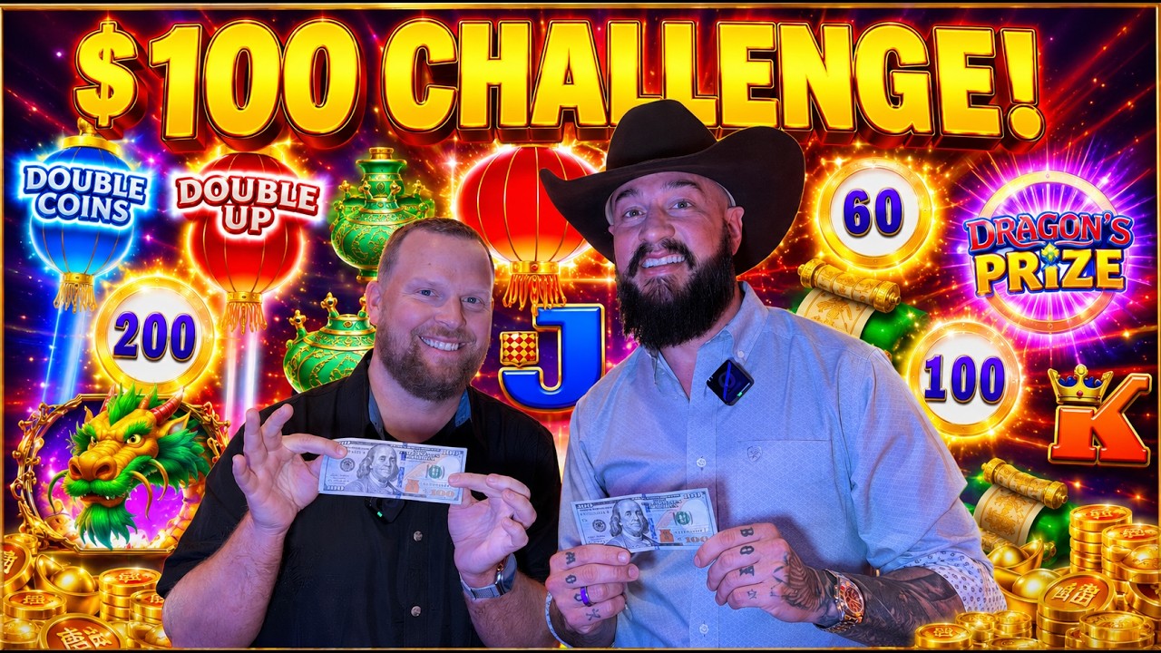 $100 Challenge on Lanterns of the Dragon! Who will come out ahead!