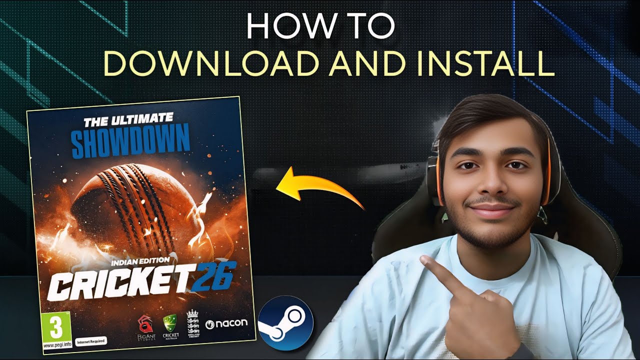 Как скачать и установить Cricket 26 на ПК/ноутбук | Полное пошаговое руководство - SR Gamer