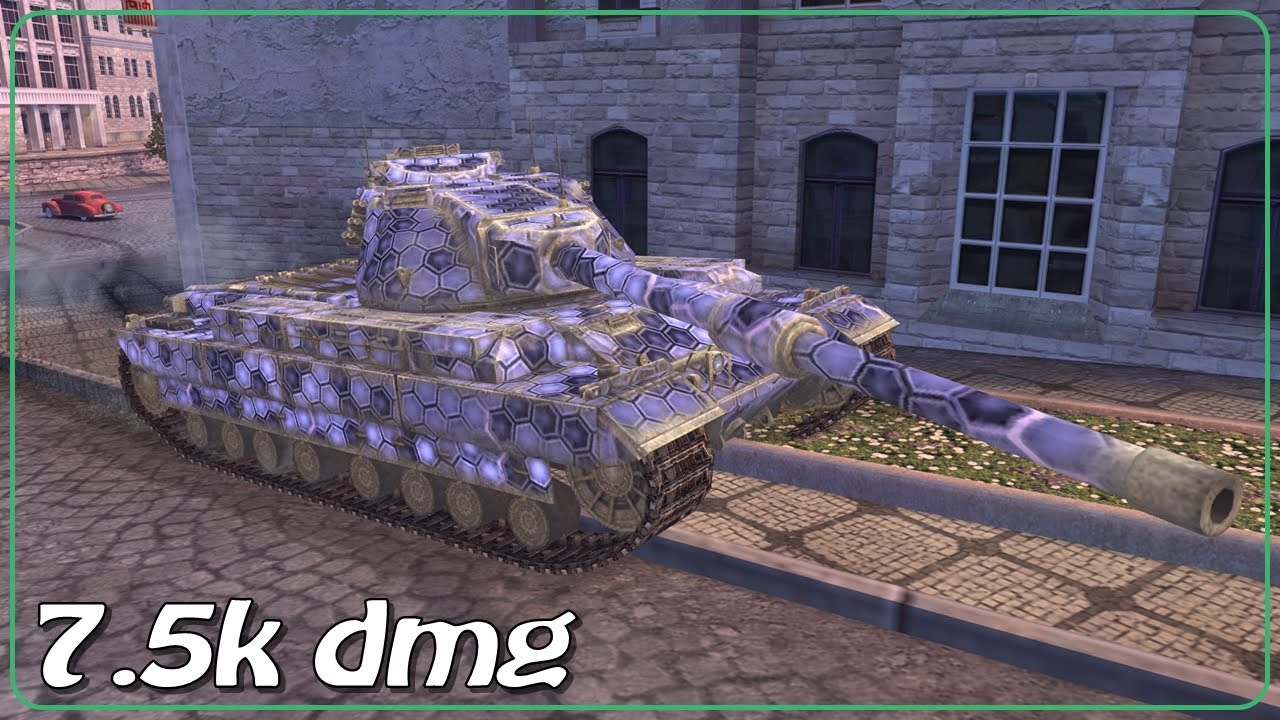 Conqueror • 5 frags • 7.5k dmg • WoT Blitz