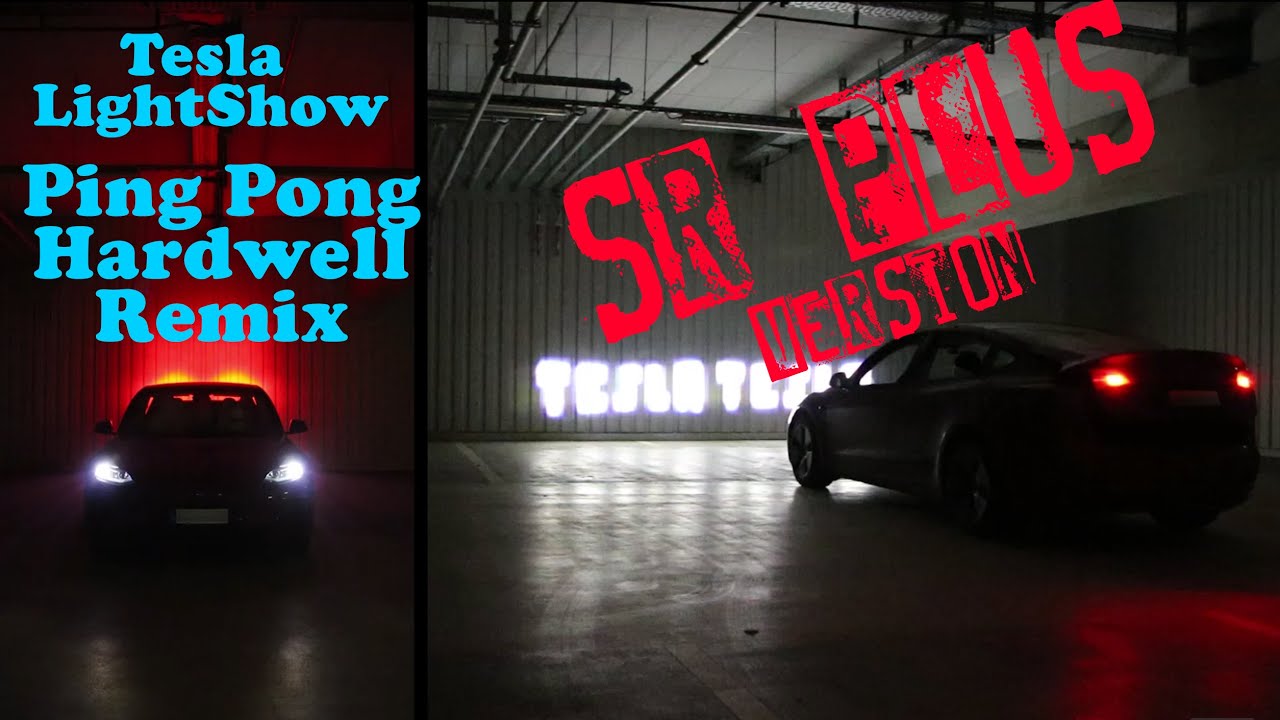 Tesla Custom LightShow - PingPong - Armin van Buuren (Hardwell Remix) - [Model 3 SR+ VERSION]