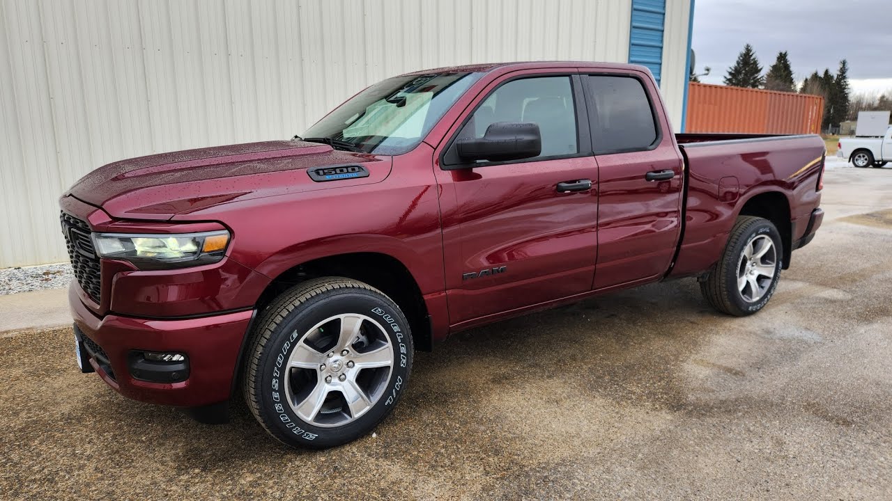 SOLD!! New 2025 Ram 1500 Tradesman 4x4 Quad Cab, stk 630998, for sale in High Prairie, Alberta