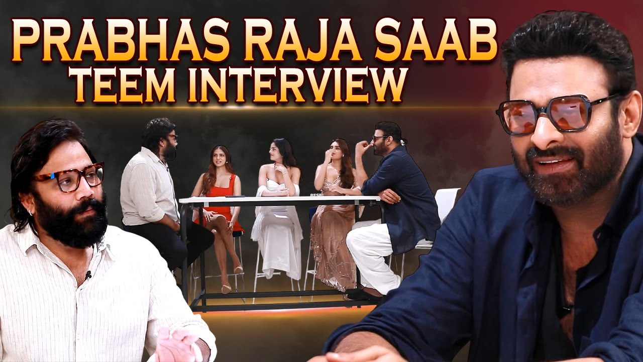 The RajaSaab - King Size Interview | Prabhas | Sandeep Reddy Vanga | JAN 9th, 2026 | SumanTV