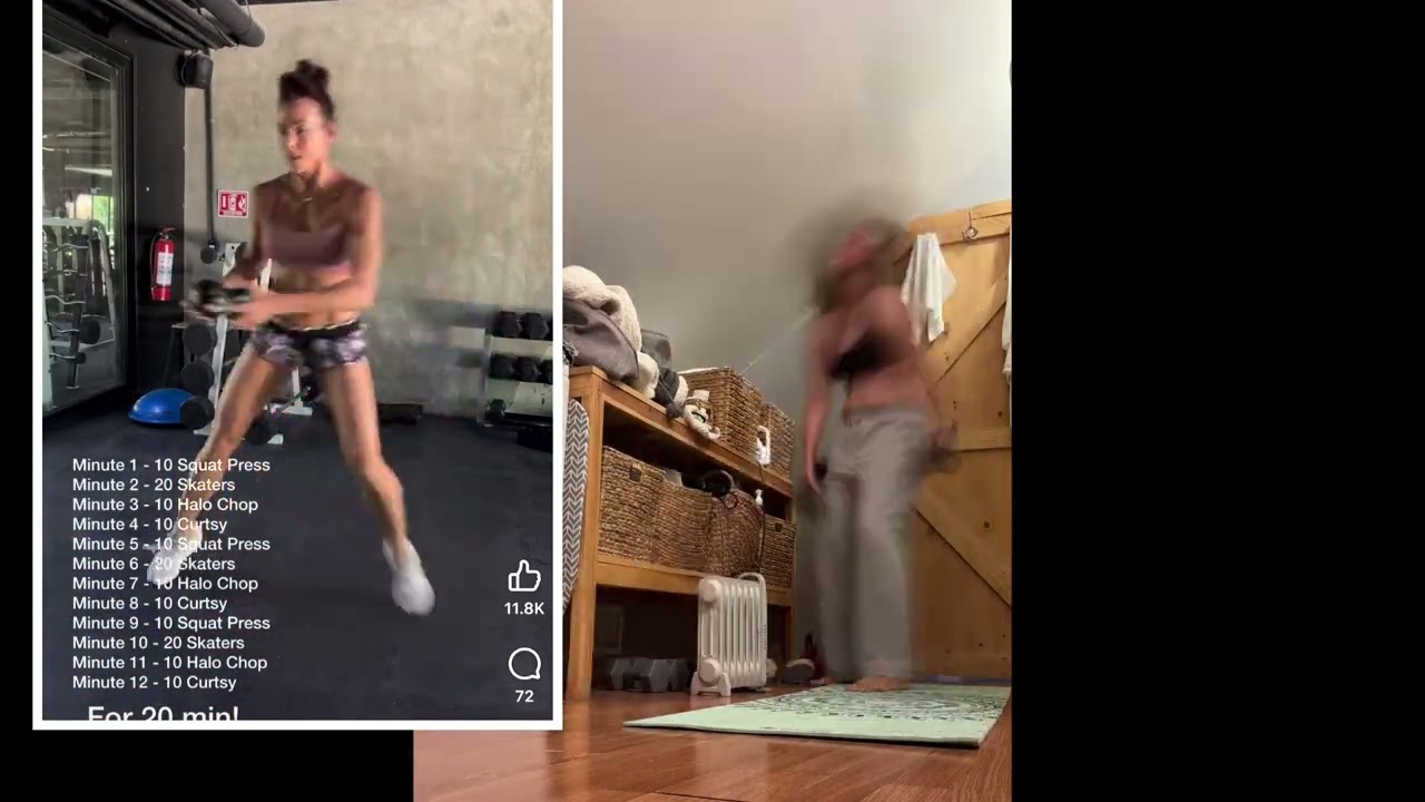 Day 8 20 minute total body workout 