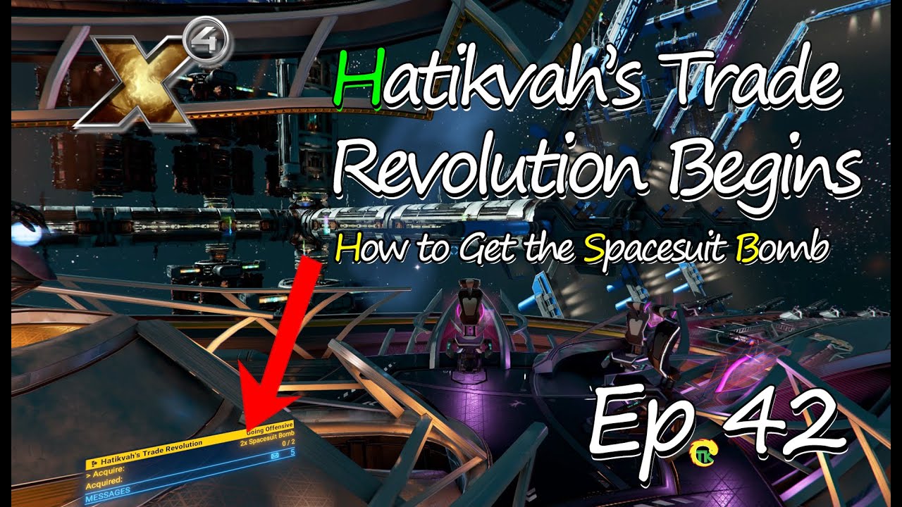 Spacesuit Bomb Guide: SCA,Black Market or Luck| Hatikvah’s Trade Revolution| X4: Foundations | Ep 42