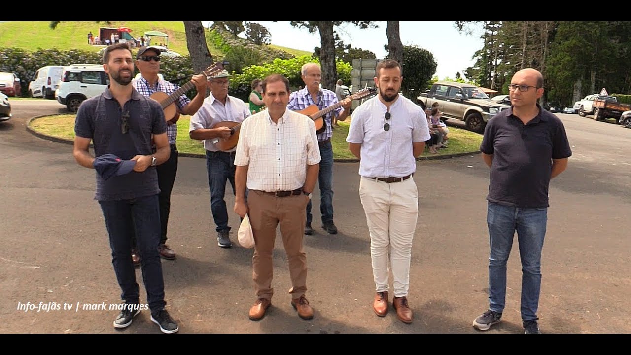 “CANTADORES SAÚDAM ERMIDA DE SANTO ANTÃO” – Festa no Terreiro da Macela – Ilha de São Jorge