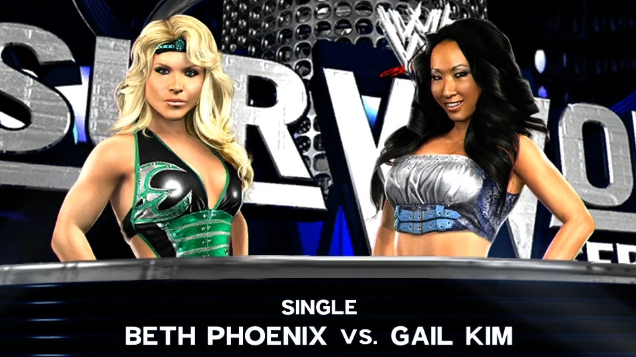 WWE SvR2010 | Beth Phoenix vs. Gail Kim