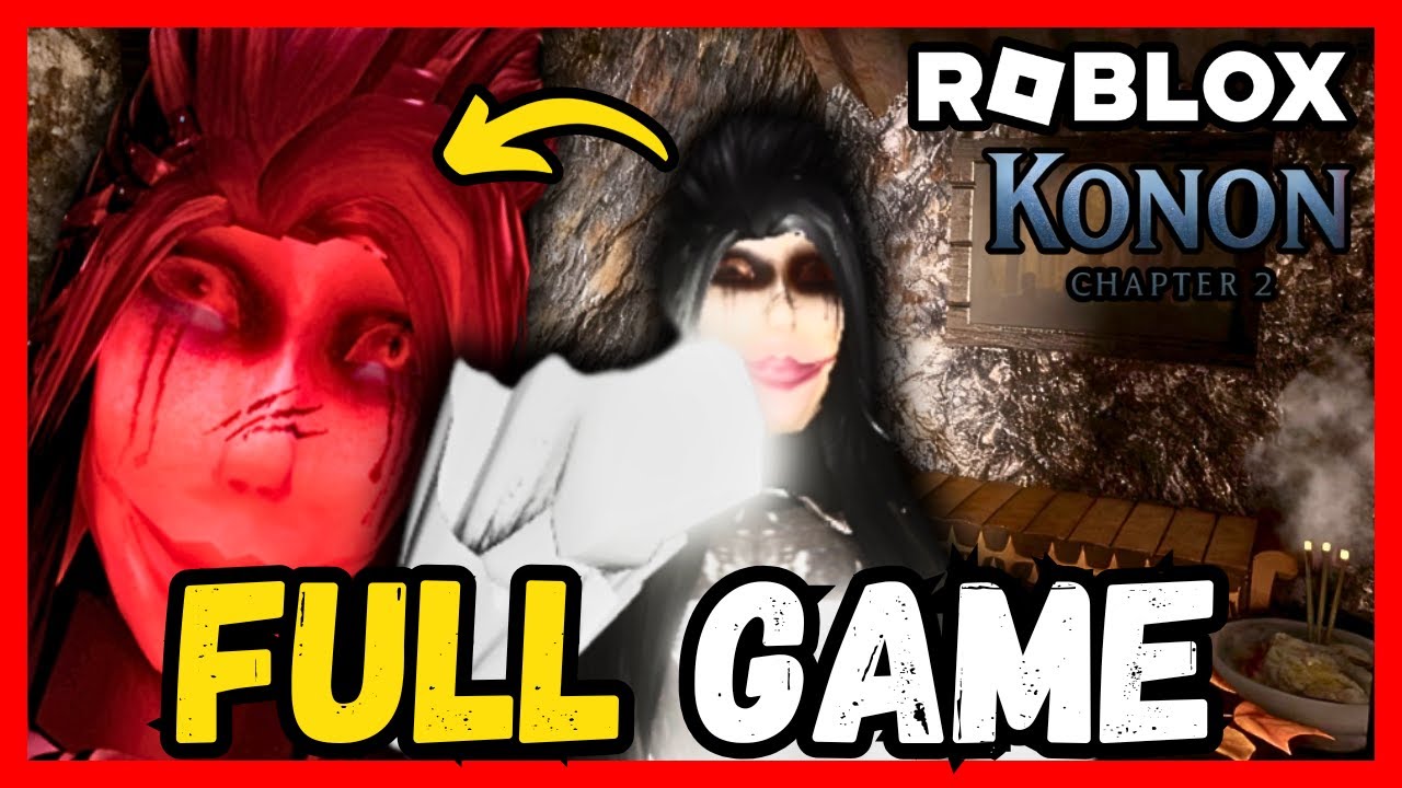 Konon: Chapter 2 FULL GAME Walkthrough & Ending - ROBLOX [4K60FPS]