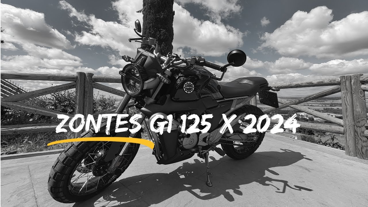 ZONTES G1 125 X 2024 || 4K HyperView || GoPro HERO11 || Ruta Mirador del Atazar - Patones Madrid