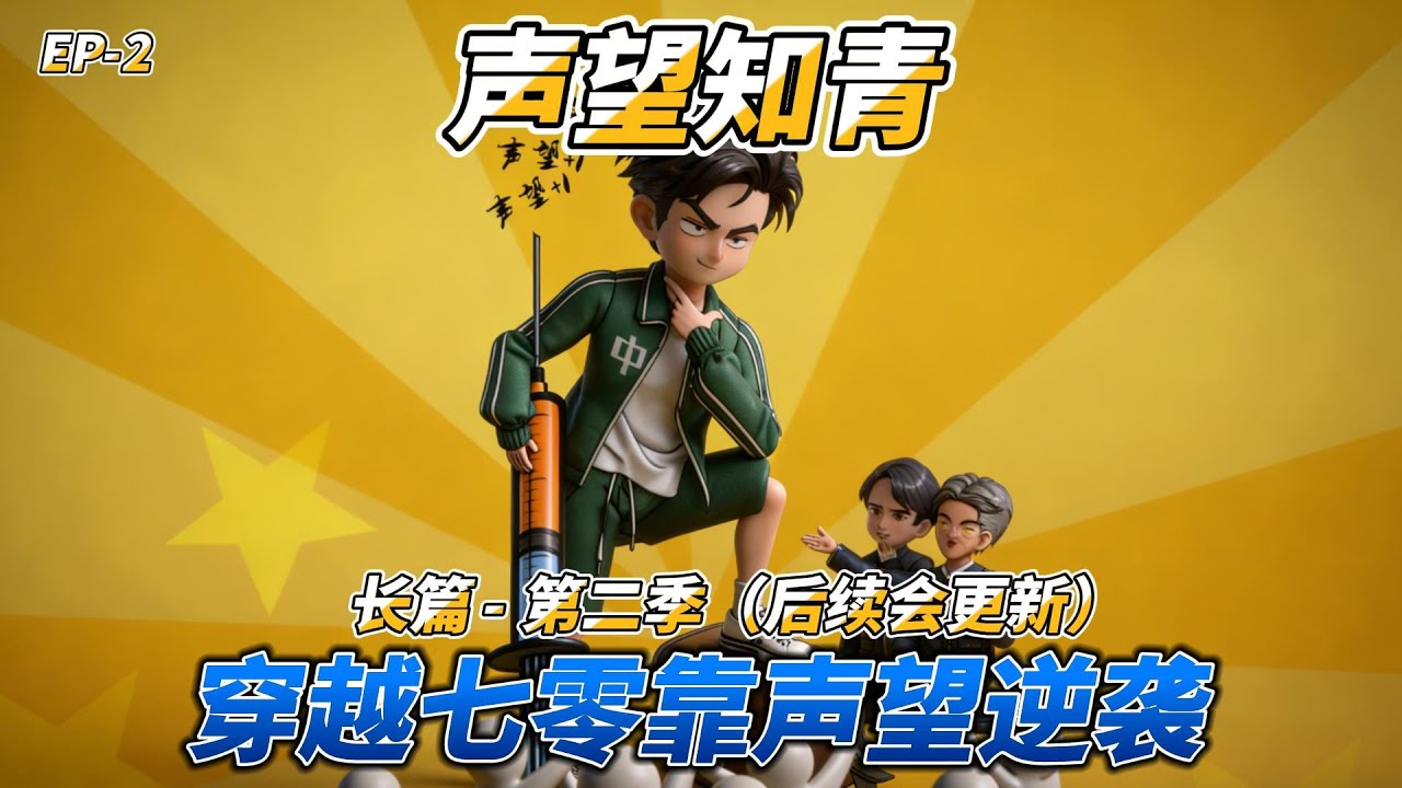沙雕动画（长篇）声望知青（第二季）: 穿越七零靠声望逆袭 #穿越七零 #系统流 #知青逆袭 #中医大佬 #年代爽文 #七零年代 #穿越系统 #中医逆袭 #知青生活 #种田致富