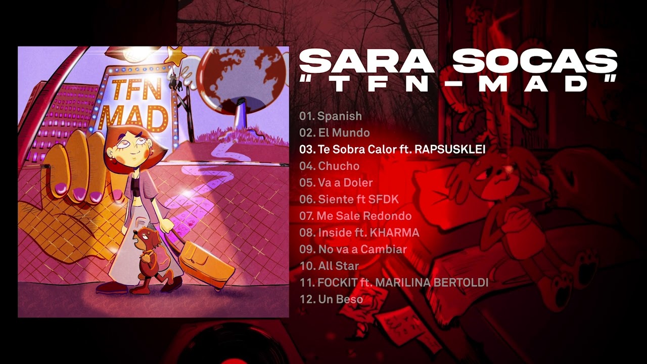 SARA SOCAS - TFN-MAD (2023) álbum completo
