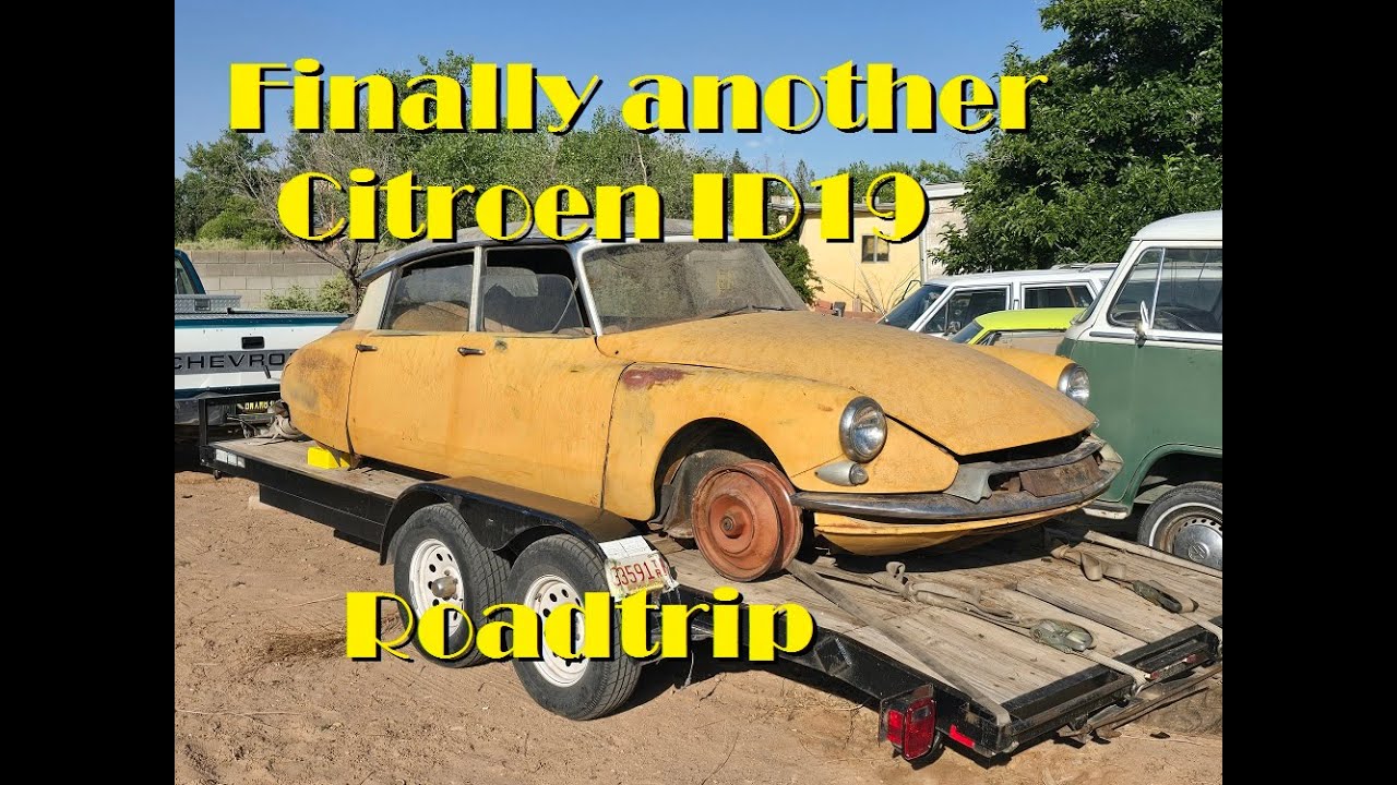 Roadtrip to Pick Up My New to me 1961 Citroen ID19